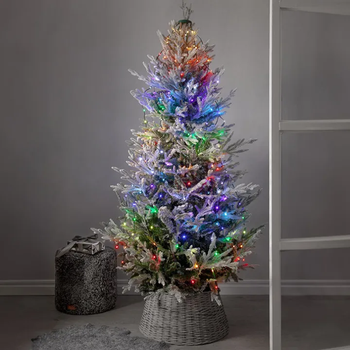 Appstyrd julgransbelysning