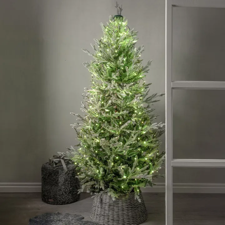 Appstyrd julgransbelysning