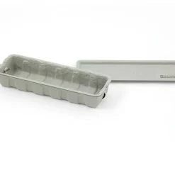 Ask av återvunnet papper, MIDORI PULP PEN STORAGE, vit