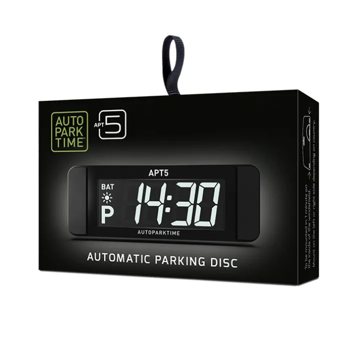 Automatisk P-skiva Autoparktime, Modell 5
