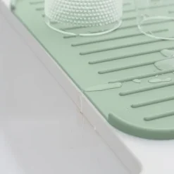Avrinningsbricka i silikon, Brabantia, Ljusgrön