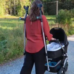 Axelrem till krycka