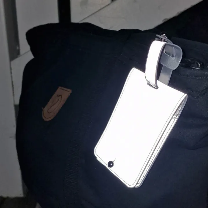Bagagetag med reflex