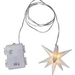 Batteridriven mini 3D-stjärna