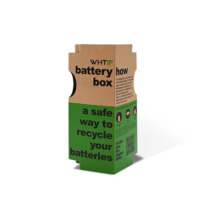Batterilåda för återvinning