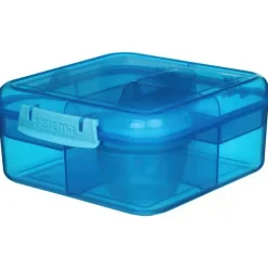 Bentobox med 5 fack och burk 1,25L, Sistema