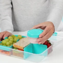 Bentolåda med fack och bruk 1,48L, Sistema