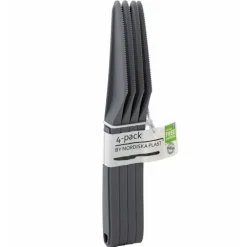 Bestick i ECO-plast, 4-pack
