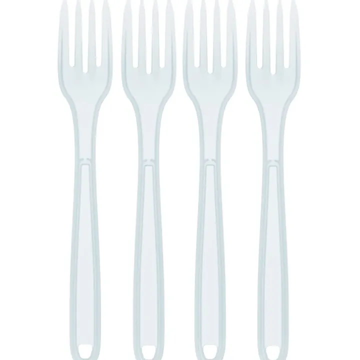 Bestick i ECO-plast, 4-pack