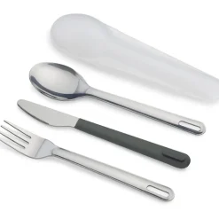 Bestickset i rostfritt stål med fodral, Joseph Joseph