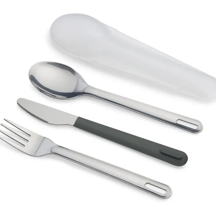 Bestickset i rostfritt stål med fodral, Joseph Joseph