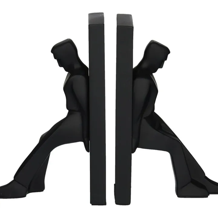 Bokstöd lutande man 2-pack