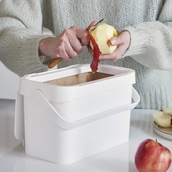 Bordspapperskorg med handtag 5L, SmartStore