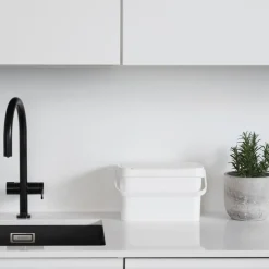 Bordspapperskorg med handtag 5L, SmartStore