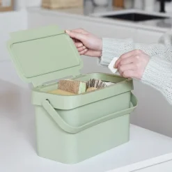 Bordspapperskorg med handtag 5L, SmartStore