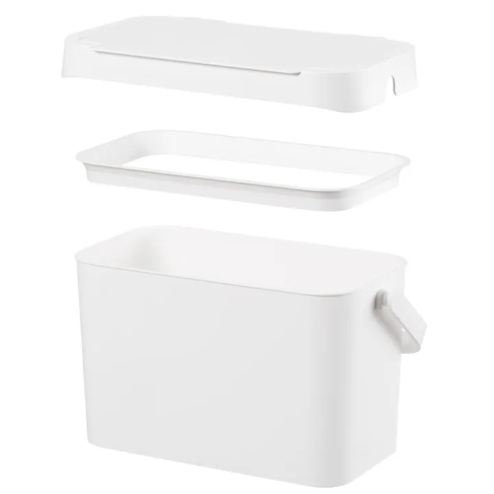 Bordspapperskorg med handtag 5L, SmartStore