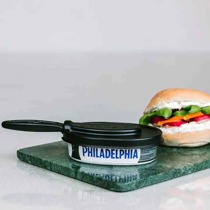 Brelock, lock & smörkniv till Philadelphiaost