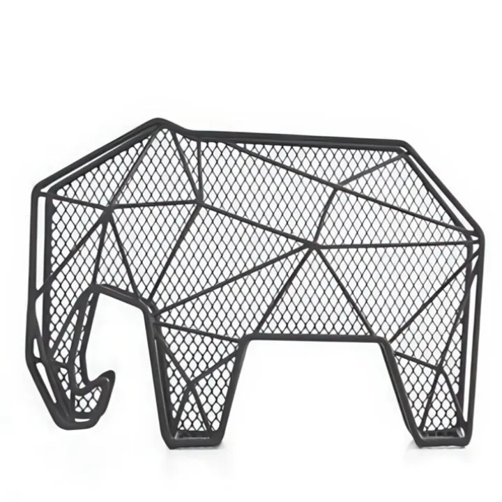 Brevställ i metall, Elefant, Kikkerland