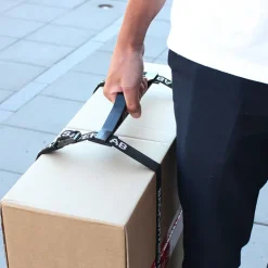 Bärhandtag med spännband