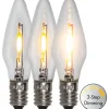 Dimbara led-ljus till ljusstake 5-pack
