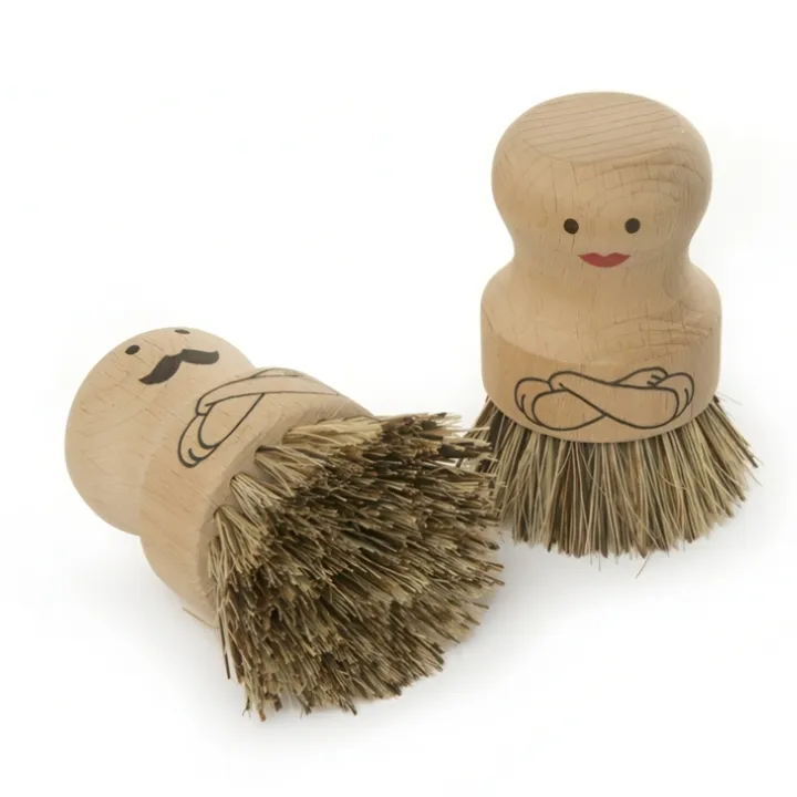 Diskborste i trä, Fru Scrubber, Kikkerland