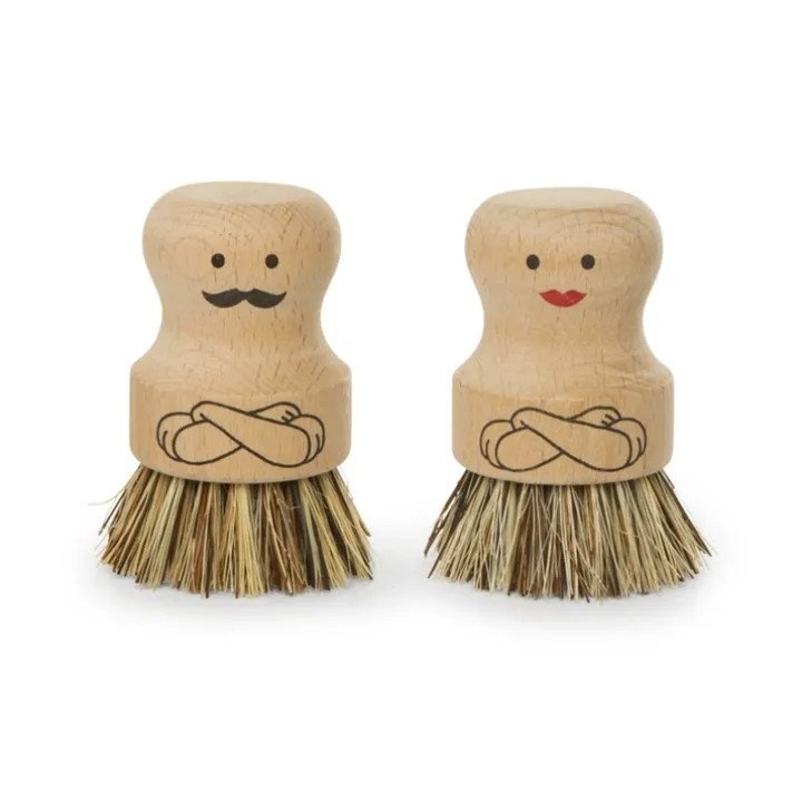 Diskborste i trä, Fru Scrubber, Kikkerland