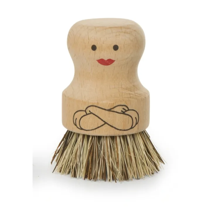 Diskborste i trä, Fru Scrubber, Kikkerland