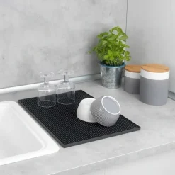 Diskmatta i silikon med piggar