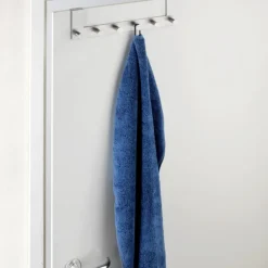 Dörrhängd kroklist 6 krokar i metall