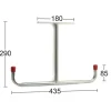 Dubbel takkrok, 45cm, Habo