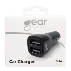 Dubbel USB-laddare, 12V