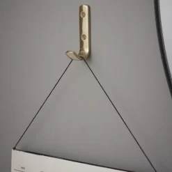 Enkel skolkrok i mässing, 8cm