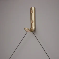 Enkel skolkrok i mässing, 8cm