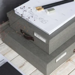 Etiketthållare i metall 4-pack, Bigso