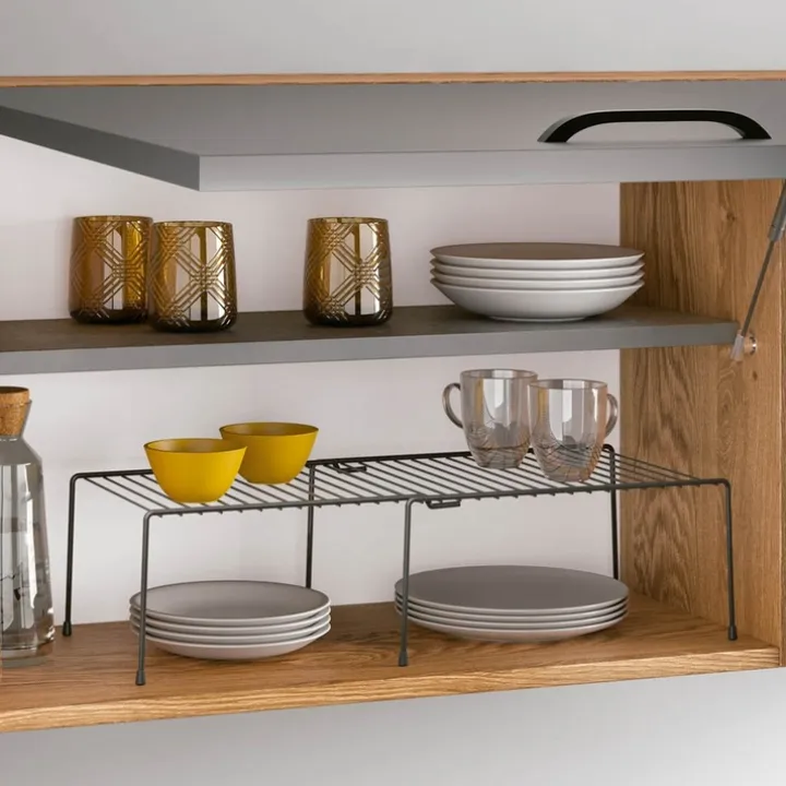 Expanderbar insatshylla, 37-53 cm, Metaltex