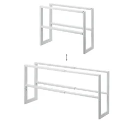 Expanderbar skohylla, 38-70cm, Yamazaki