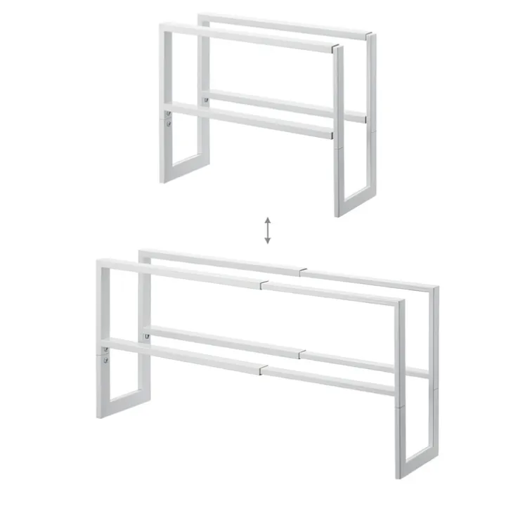 Expanderbar skohylla, 38-70cm, Yamazaki