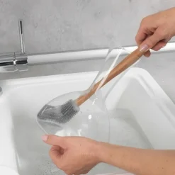 Flaskborste med flexhuvud