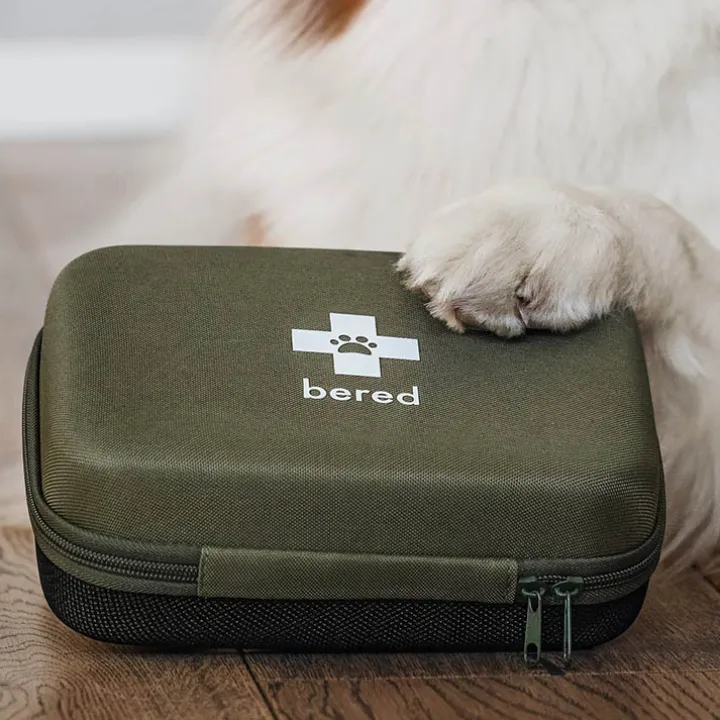Första hjälpen-kit för hund och katt, Bered