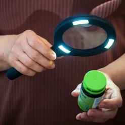 Förstoringsglas med LED-lampa
