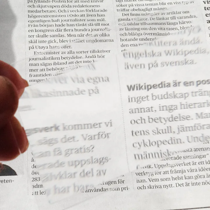 Förstoringsglas till plånboken