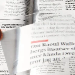 Förstoringsglas till plånboken