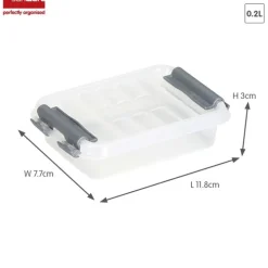Förvaringsask 0,2L, Q-Line