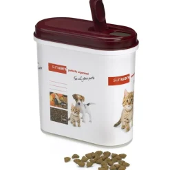 Förvaringsburk för hund- och kattmat 2,2L