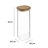 Förvaringsburk i glas 2L, 5five