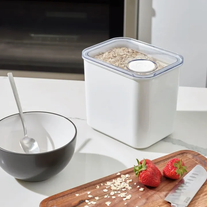 Förvaringsburk med fliplock 2,9L, iDesign