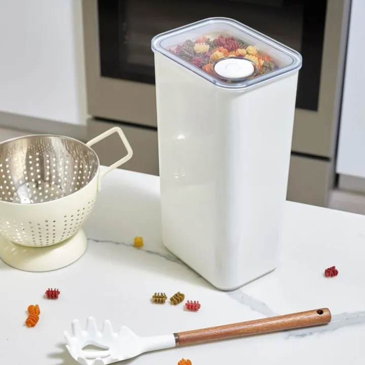 Förvaringsburk med fliplock 4,2L, iDesign
