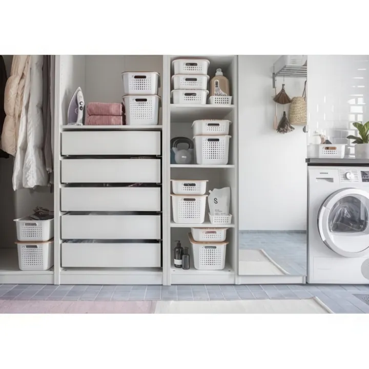 Förvaringskorg i återvunnen plast 10L, SmartStore