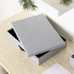 Förvaringslåda A3, Sverker canvas, Bigso