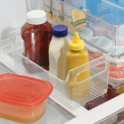 Förvaringslåda i plast med handtag